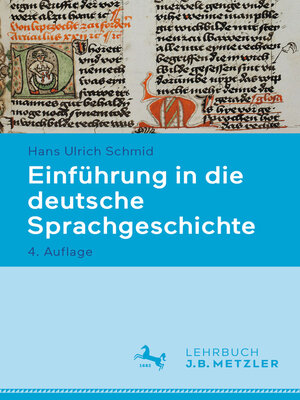cover image of Einführung in die deutsche Sprachgeschichte